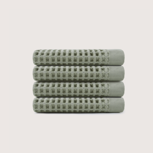Cotton Waffle Washcloths