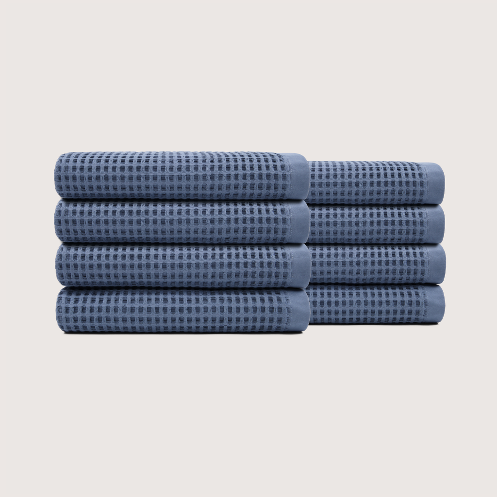Cotton Waffle Bath Towels