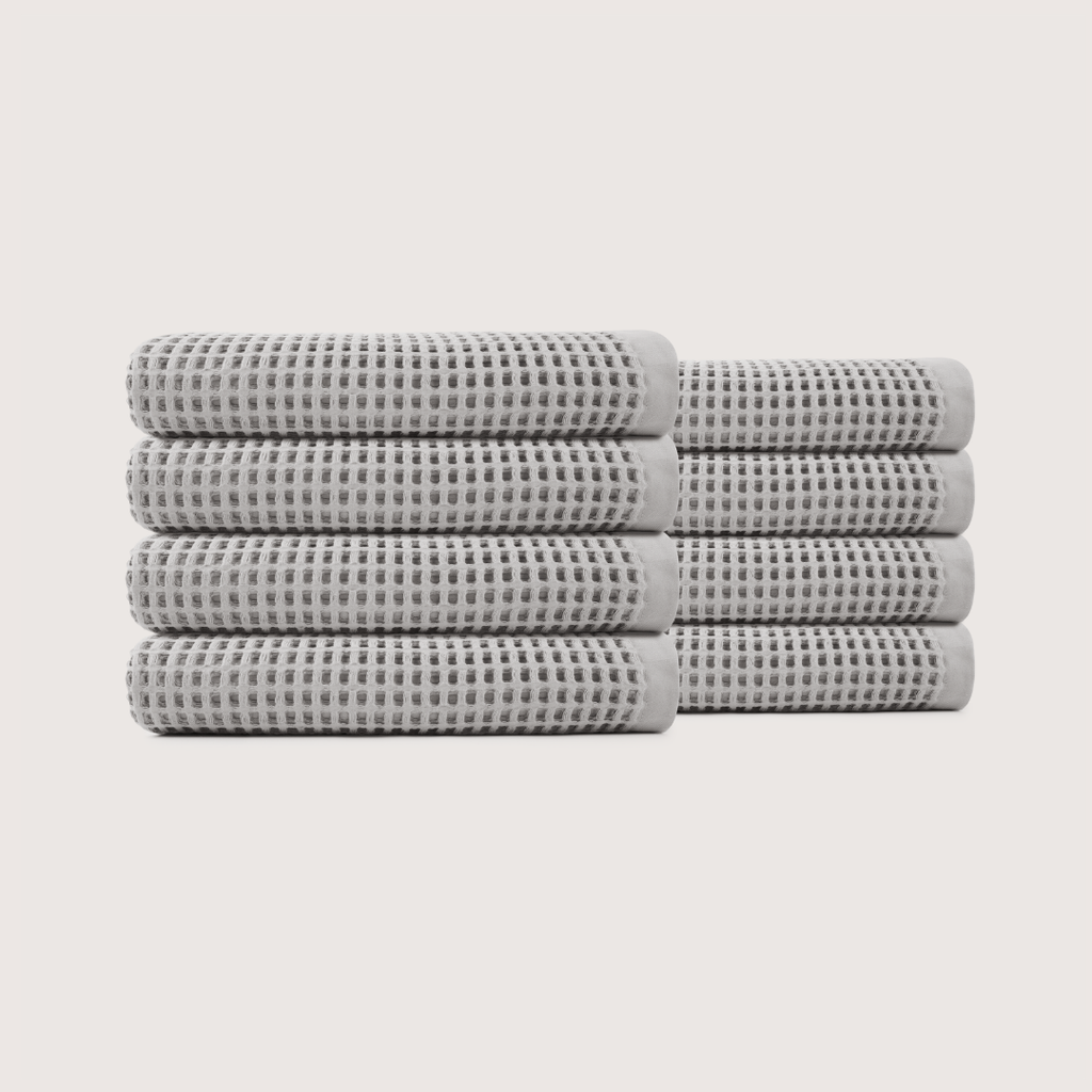 Cotton Waffle Bath Towels