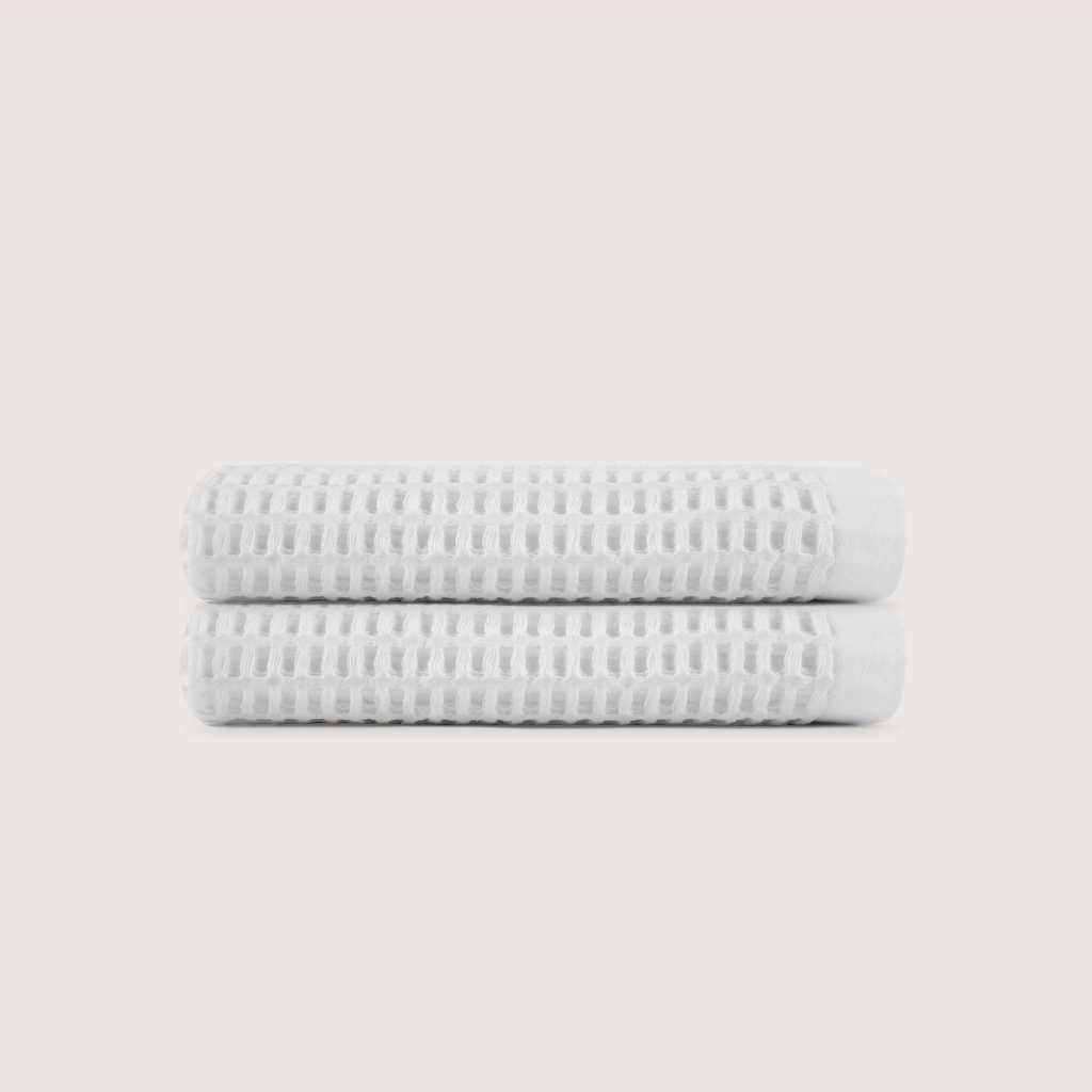 Cotton Waffle Hand Towels