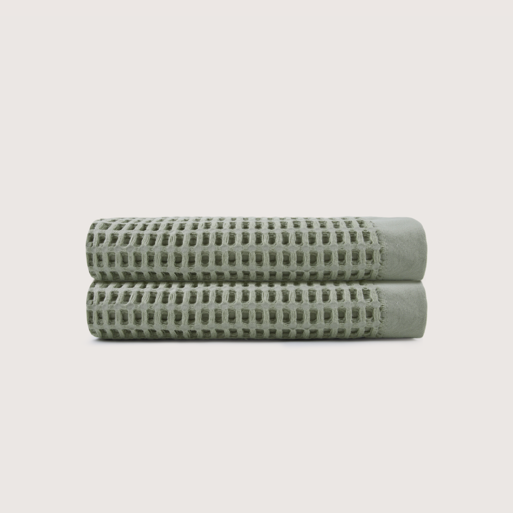 Cotton Waffle Hand Towels