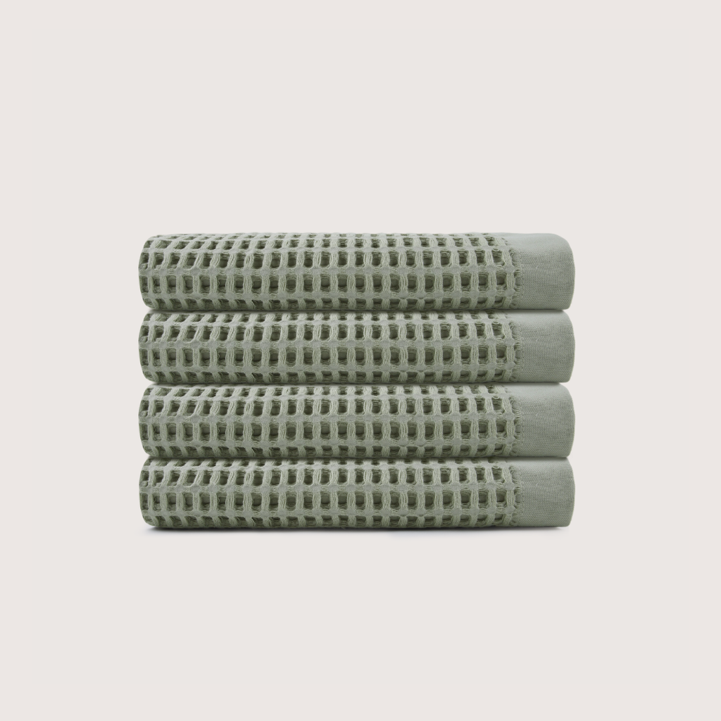 Cotton Waffle Hand Towels