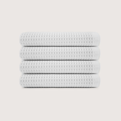 Cotton Waffle Bath Towels