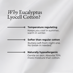 Eucalyptus Lyocell Fitted Sheet
