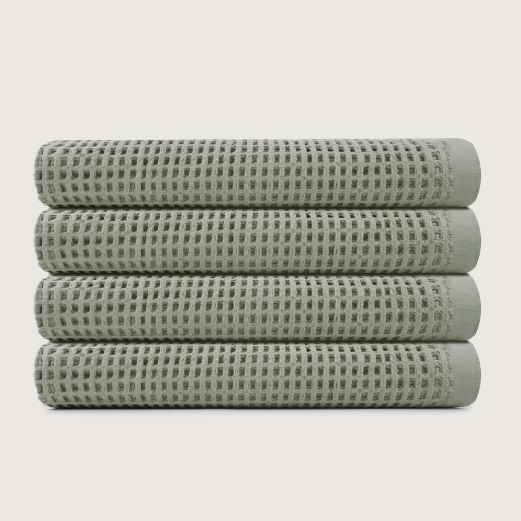 Cotton Waffle Bath Sheets
