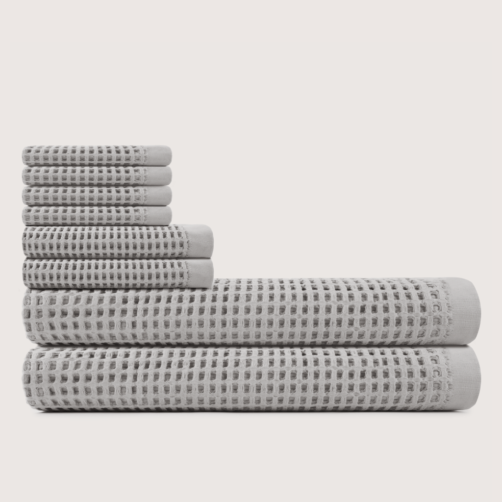 Cotton Waffle Bath Bundle